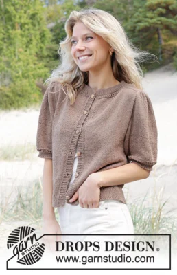 239-15 Sherwood Smiles Cardigan by DROPS Design