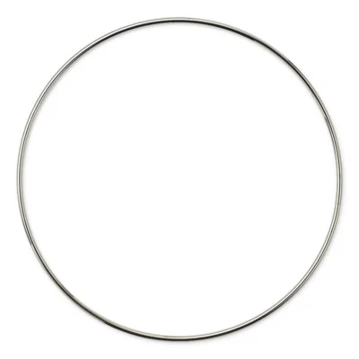 HobbyArts Metal Ring, Silver, 7–30 cm, 1 pc