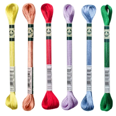 DMC Mouliné Satin Embroidery Thread