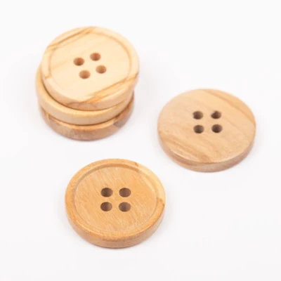 DROPS Olive Wood (Brim), Button, 25 mm (No. 809)