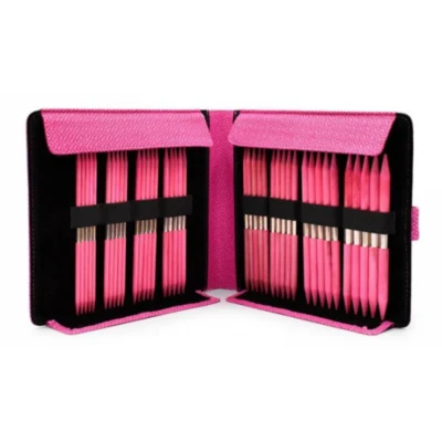LYKKE Double-Pointed Needle Set Blush, Magenta, 15 cm (4.00–9.00 mm)