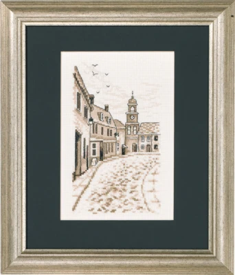Embroidery Kit The Village R5329/99 PP 23 x 28 cm / 9.06 x 11.02 in