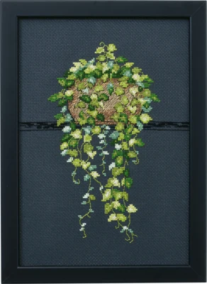 Embroidery Kit Million hearts 20 x 29 cm / 7.87 x 11.42 in